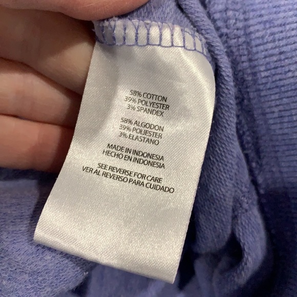 EUC Eddie Bauer XXL sweat shorts blue with pockets. - Picture 6 of 6